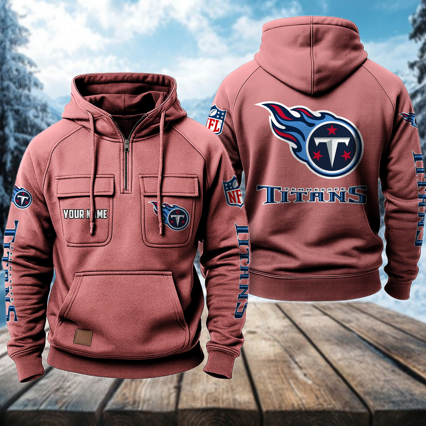 TEN x NFL Premium Hoodie DATND TANTD