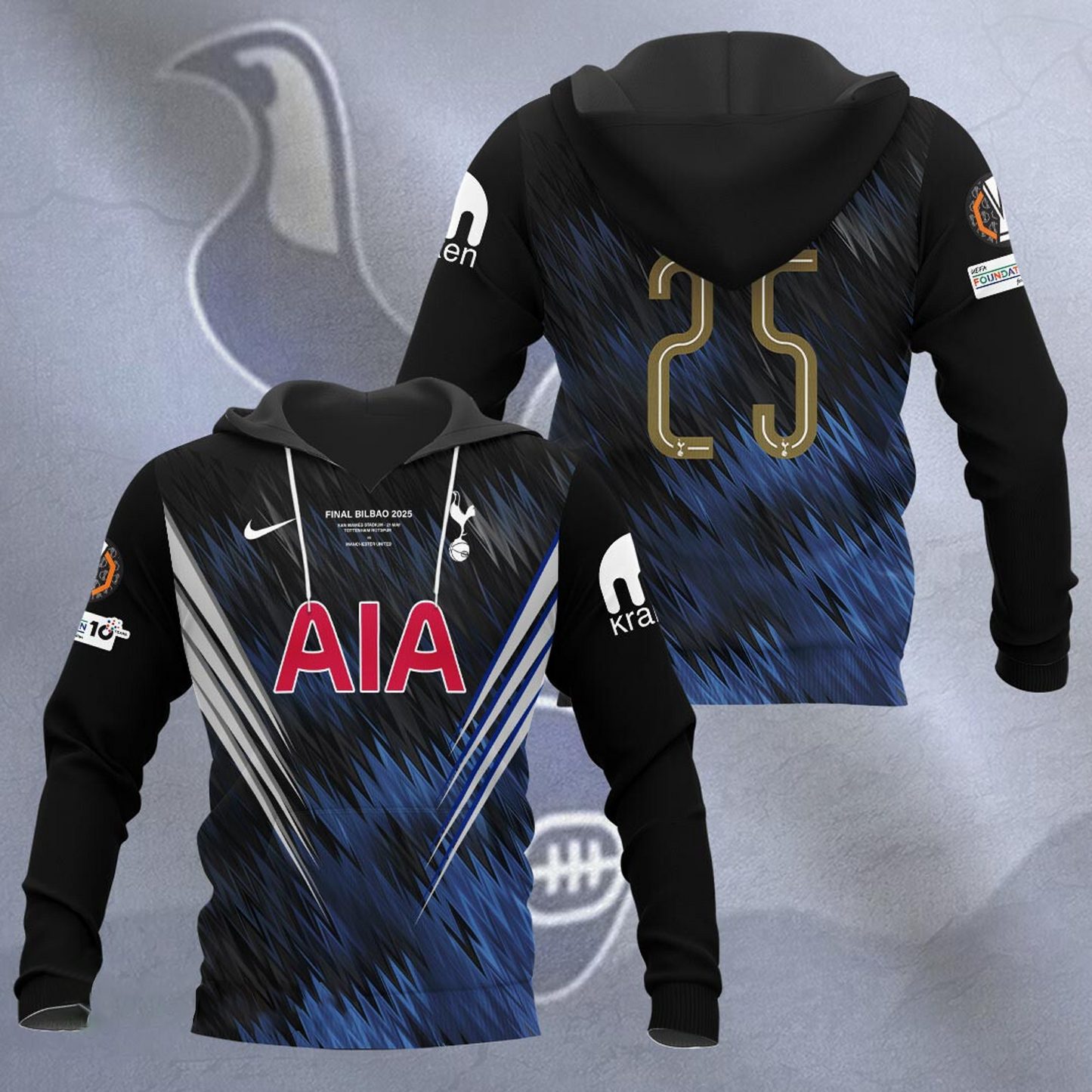 TOT Europa League 2025 Champions 3D Shirt V17 NDD