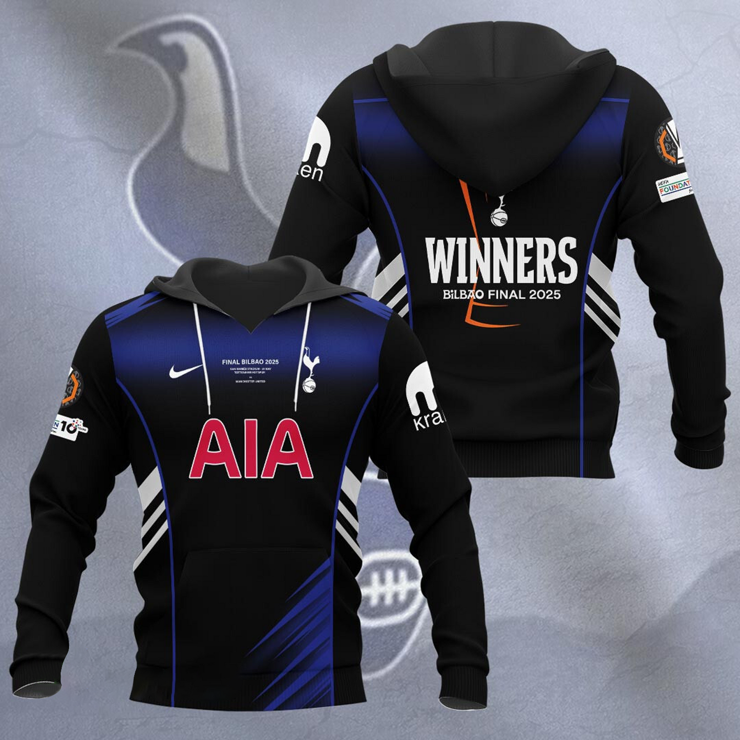 TOT Europa League 2025 Champions 3D Shirt V4 NDD DVT