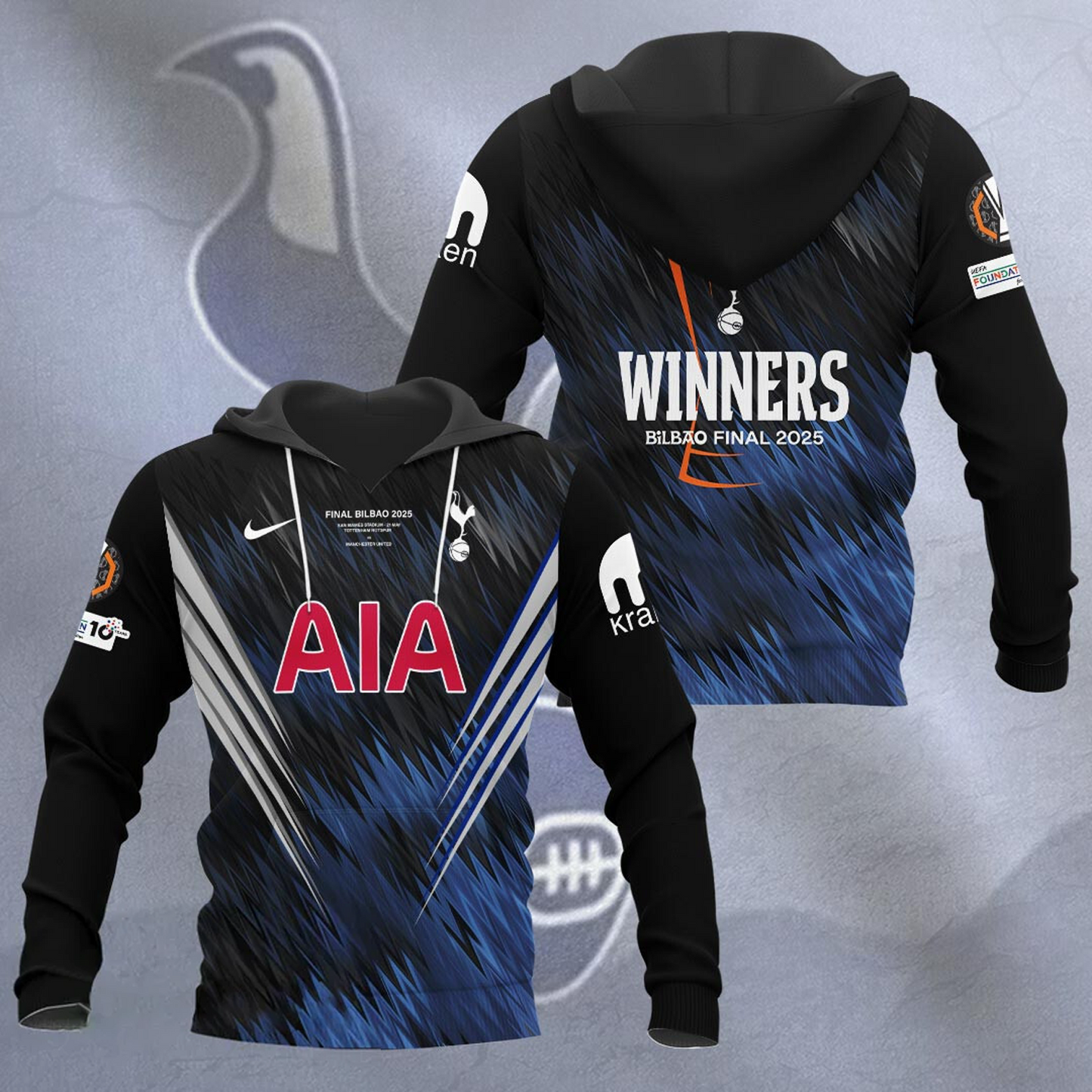 TOT Europa League 2025 Champions 3D Shirt V5 NDD DVT