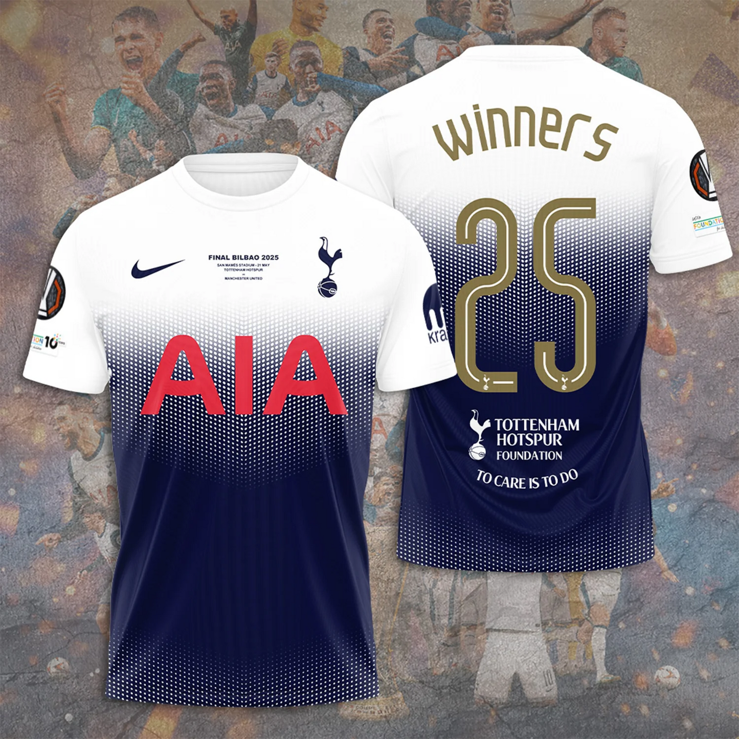 TOT UEFA Europa League Champion 2025 V11 Tumbler DDTCTND