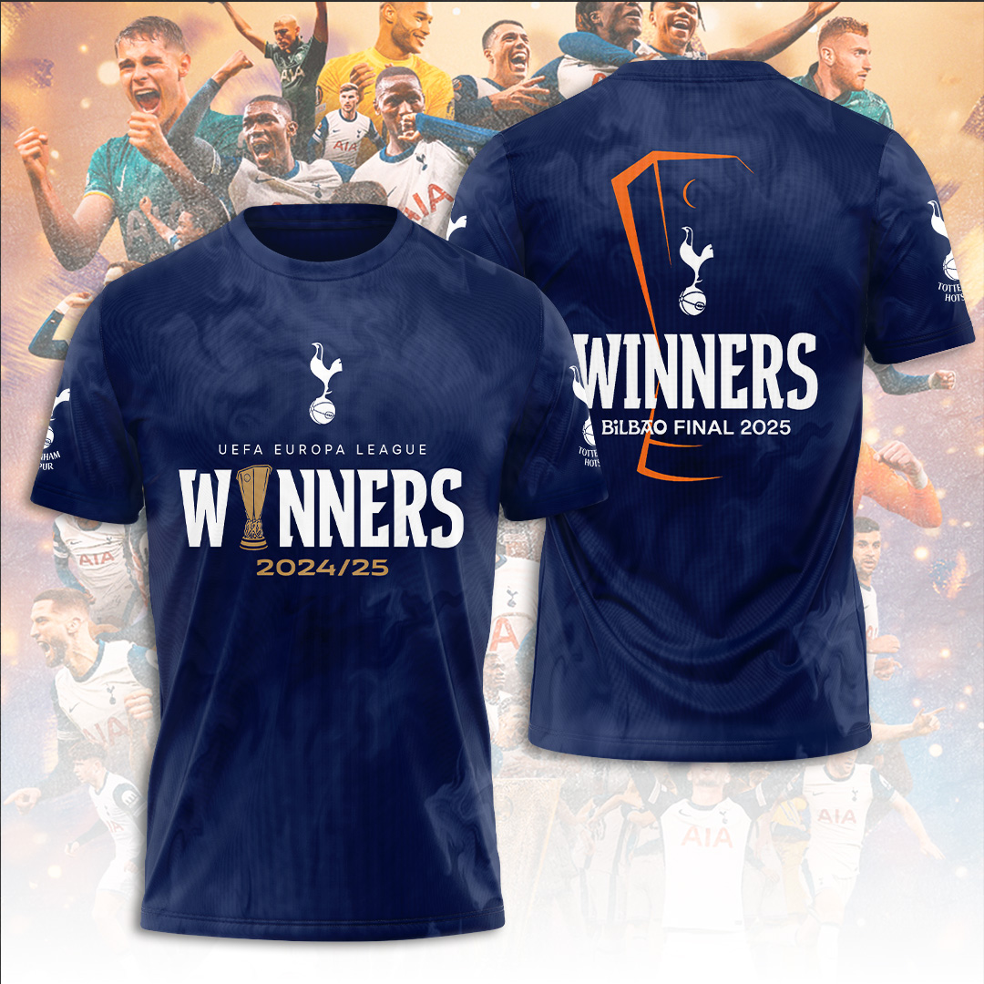 TOT UEFA Europa League Champion 2025 V11 Shirt DDTCTND