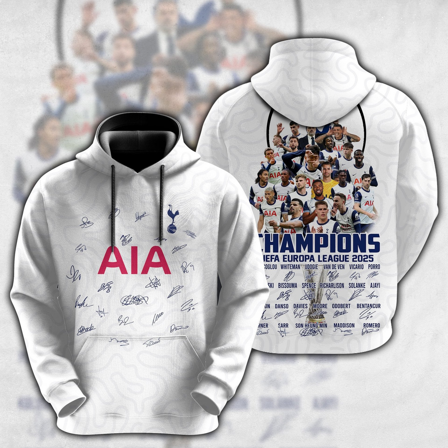 TOT UEFA Europa League Champion 2025 V17 Shirt DDTTTV
