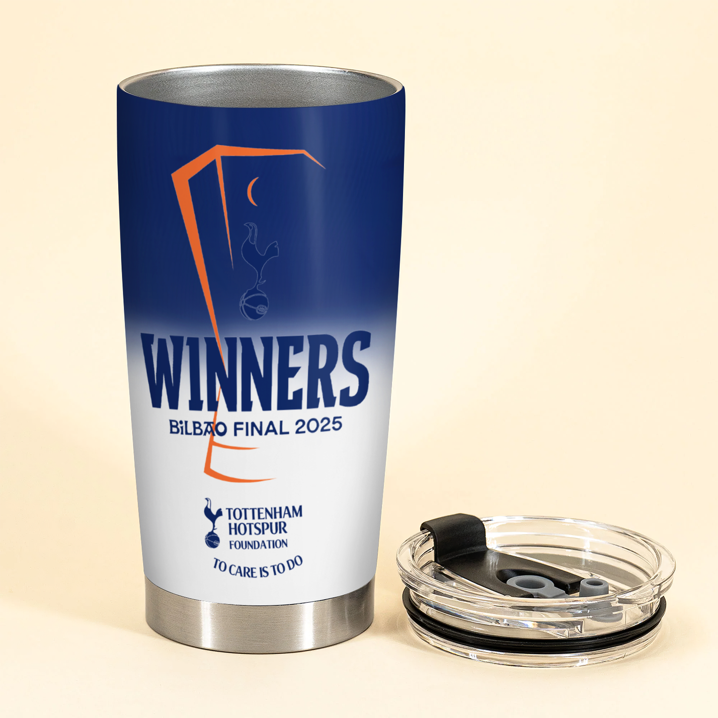 TOT UEFA Europa League Champion 2025 V18 Tumbler DDTCTND