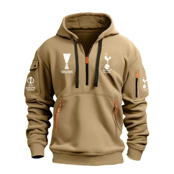 TOT UEFA Europa League Champion 2025 V2 Zipper Hoodie DDTCTND