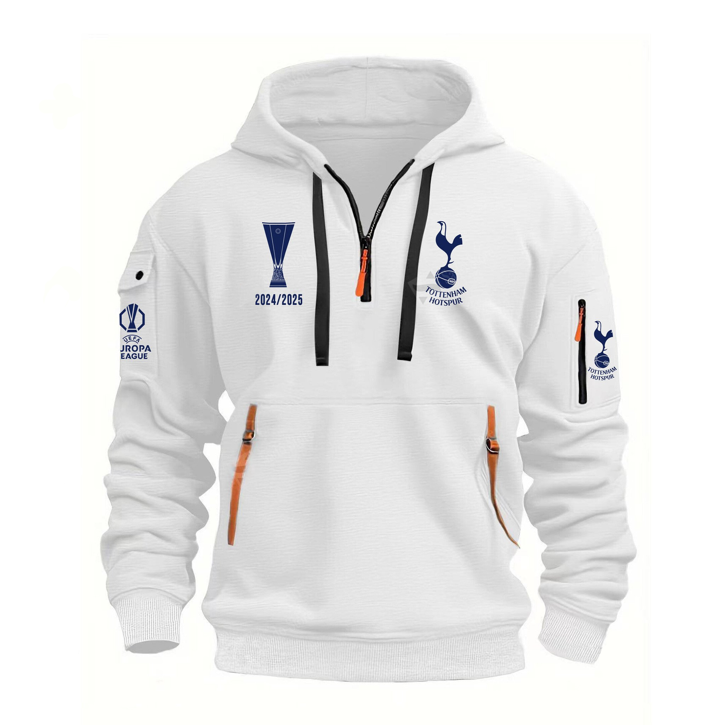 TOT UEFA Europa League Champion 2025 V2 Zipper Hoodie DDTCTND