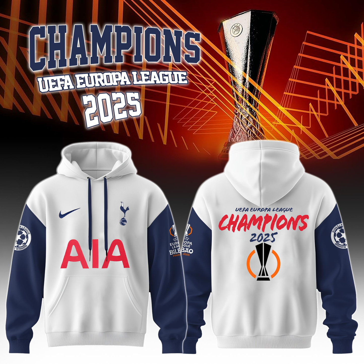 TOT UEFA Europa League Champion 2025 V6 Shirt DDTTTV
