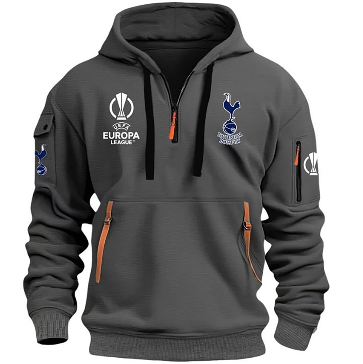TOT UEFA Europa League Champion 2025 Zipper Hoodie DDTCTND