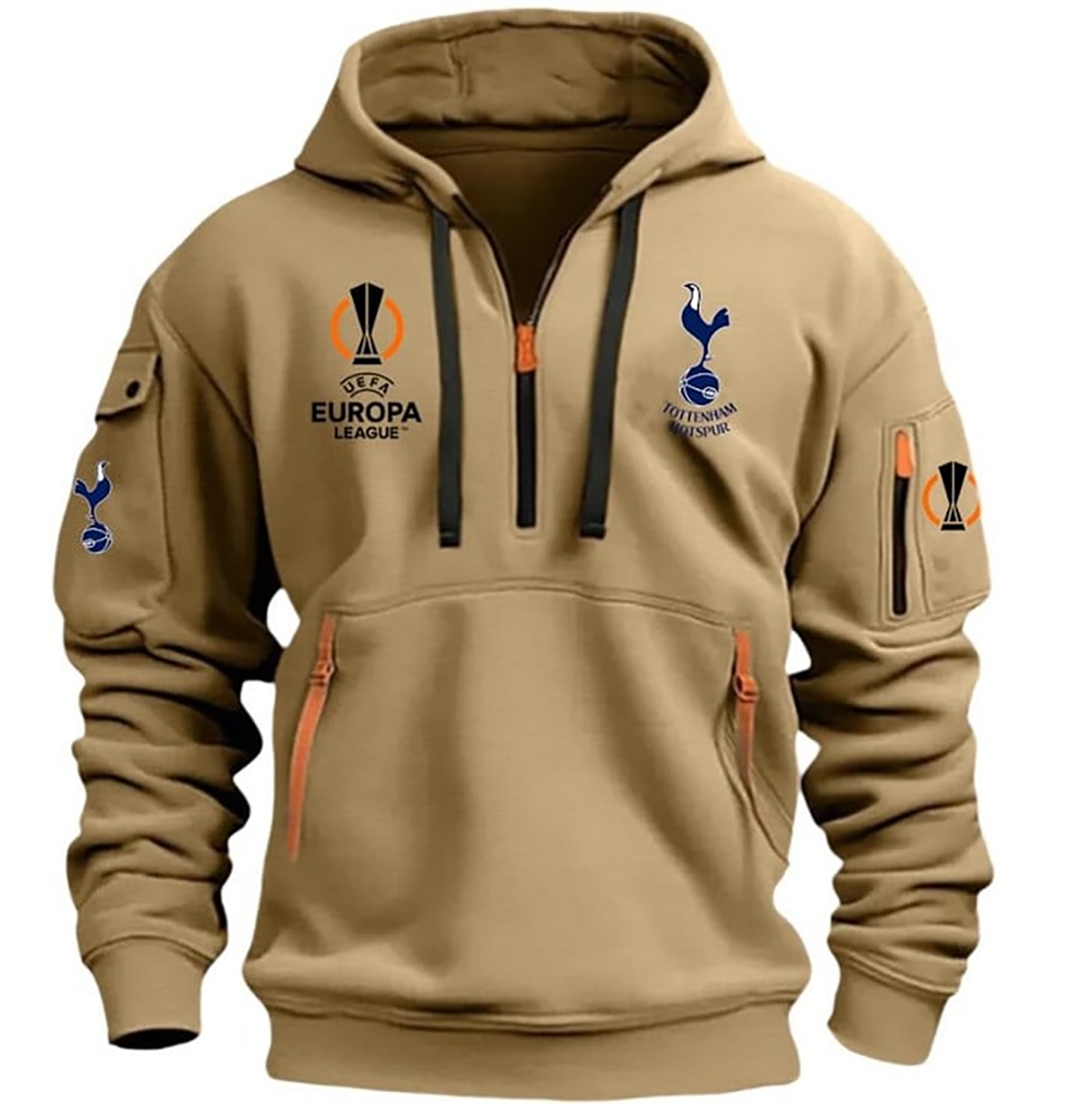 TOT UEFA Europa League Champion 2025 Zipper Hoodie DDTCTND
