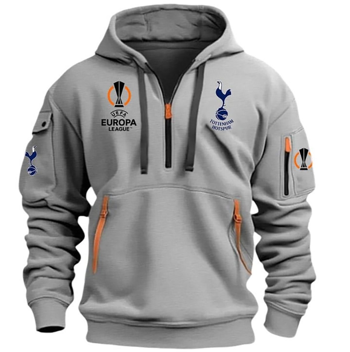 TOT UEFA Europa League Champion 2025 Zipper Hoodie DDTCTND