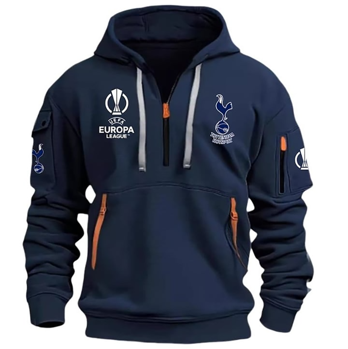 TOT UEFA Europa League Champion 2025 Zipper Hoodie DDTCTND