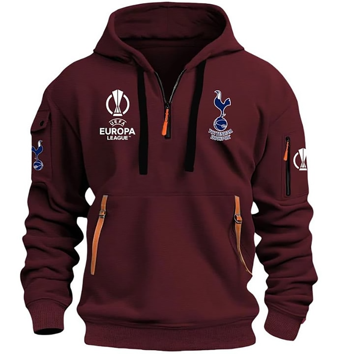 TOT UEFA Europa League Champion 2025 Zipper Hoodie DDTCTND