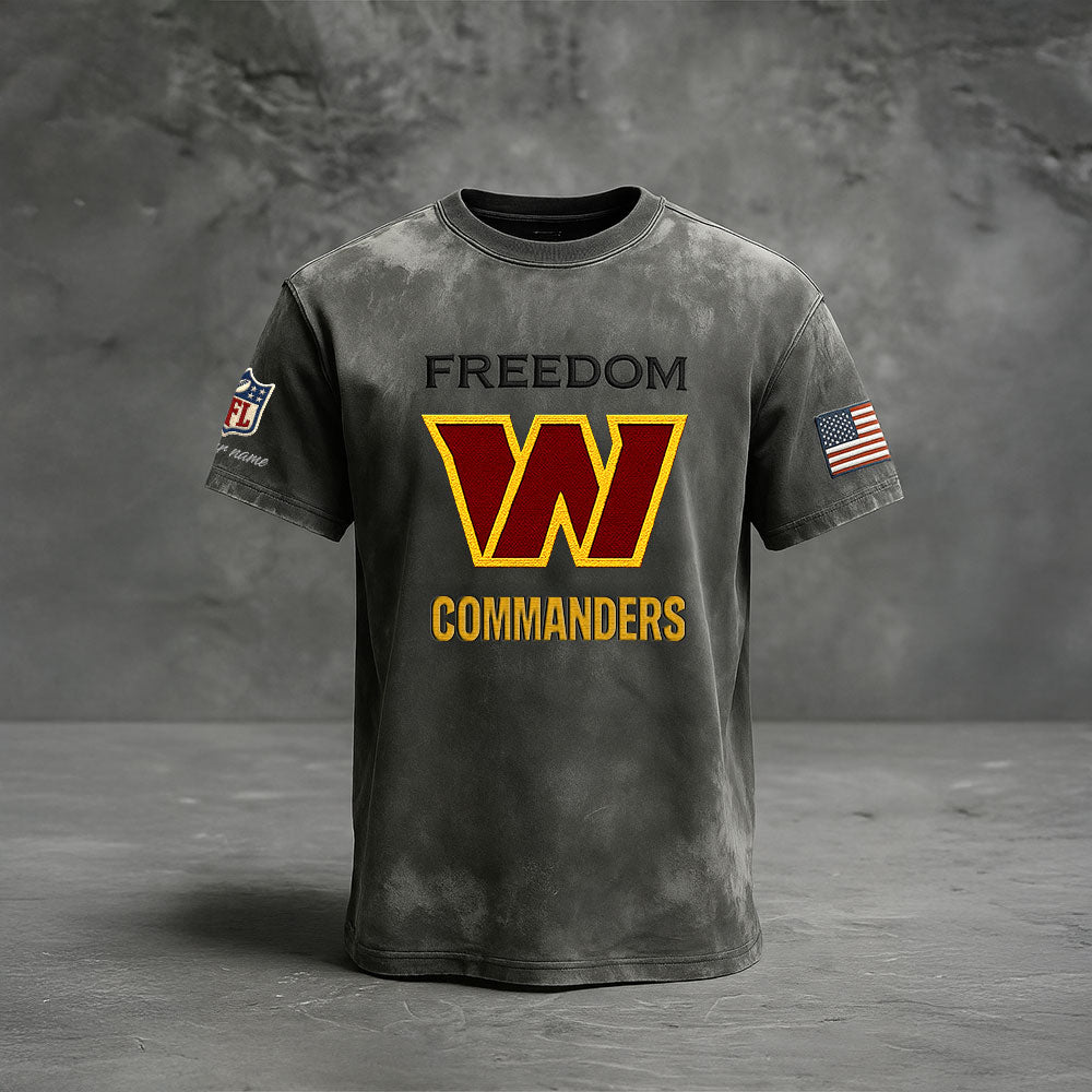 WAS Premium NFL The Freedom Washed Tee DatND DVT