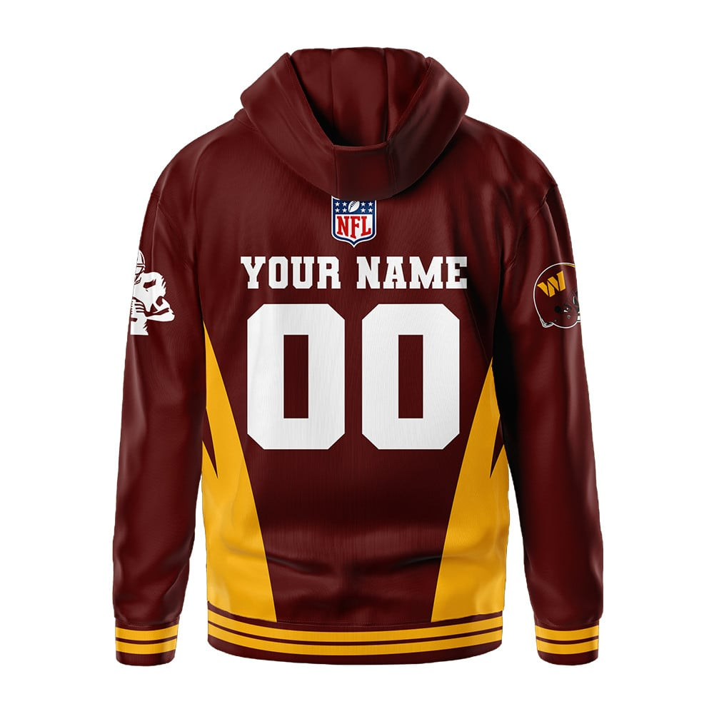 WC Premium NFL Personalized Fan Hoodie DDT NTL