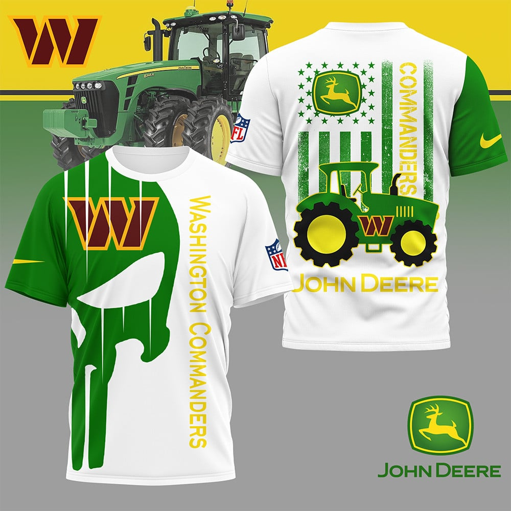 WC Premium NFL x John Deere 3D Shirt DDT NTL
