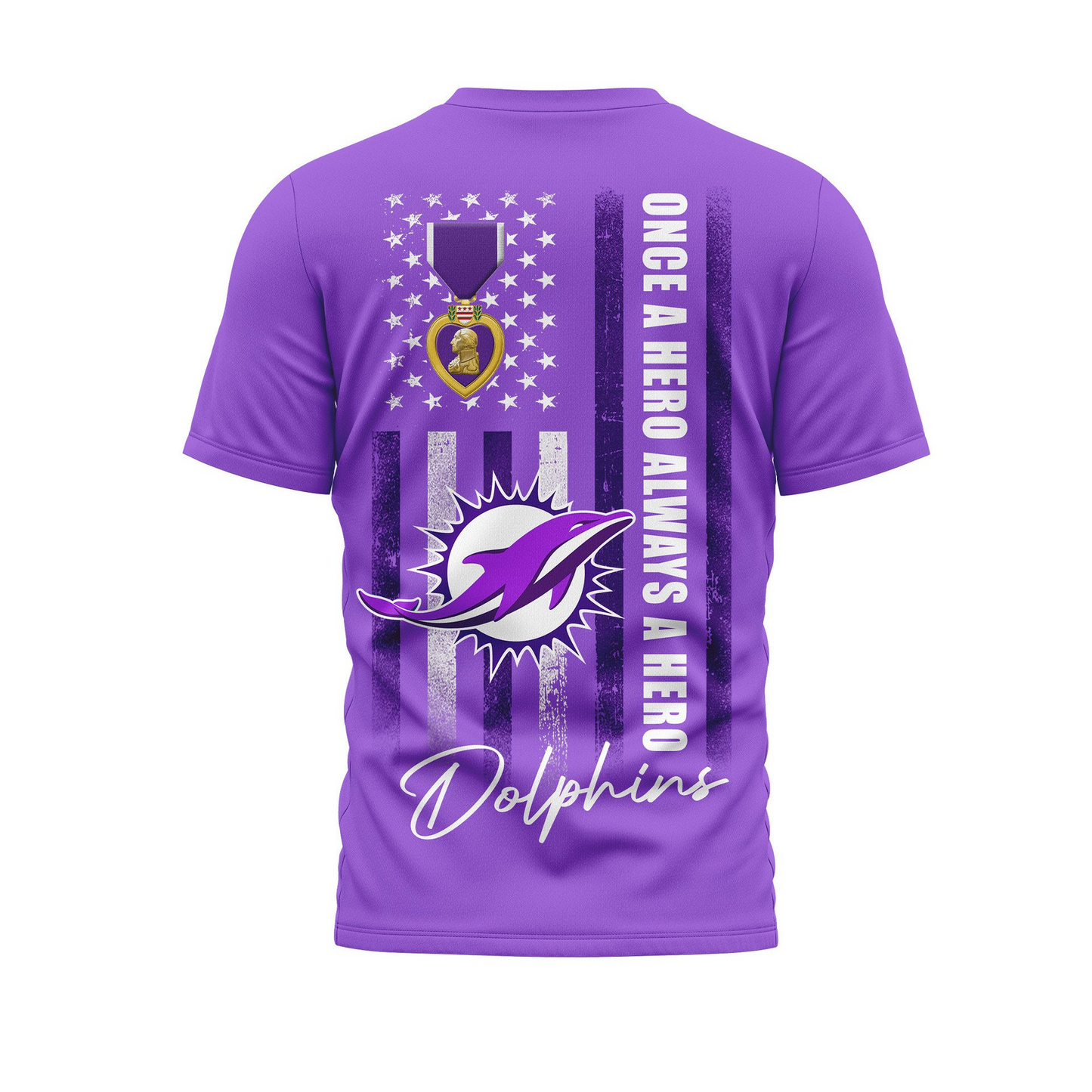 MD Premium National Purple Hear Day 3D Shirt DDT TTV