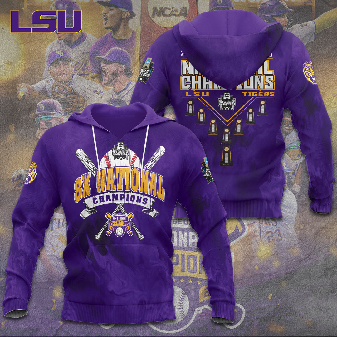LSU Wins 2025 DI Baseball National Championship V62 Shirt DDT CTND