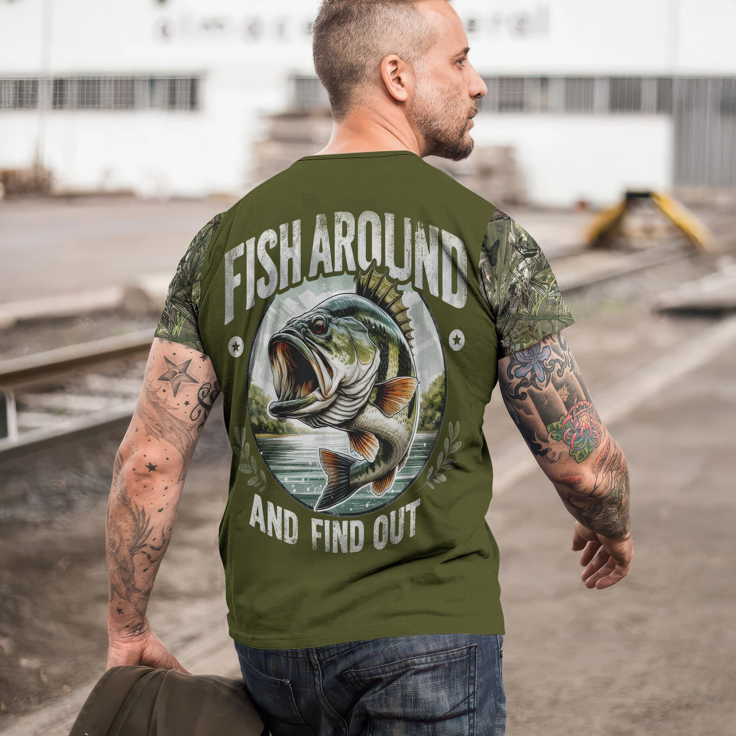 AC Premium Fish Around And Find Out 3D Shirt DDT CTND