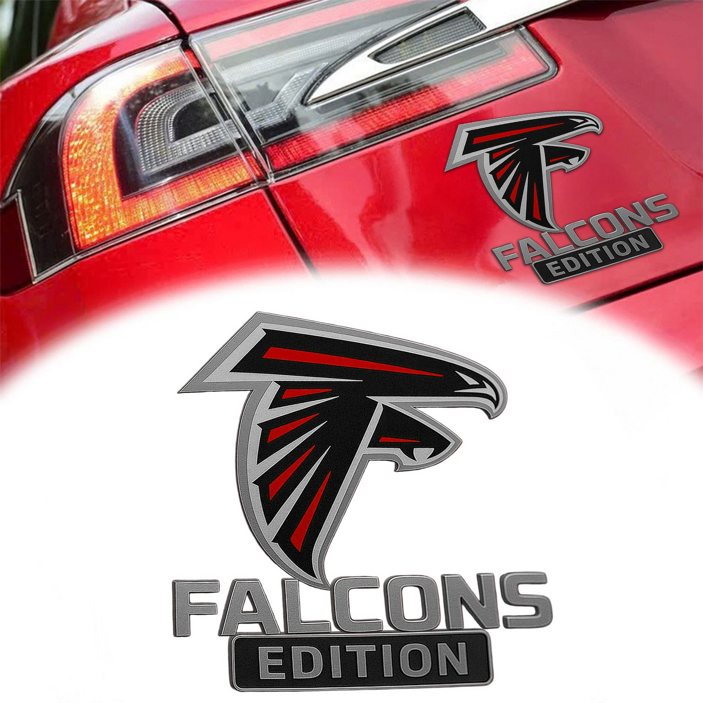 Af Premium 3D Car Name Badge DDT TTV