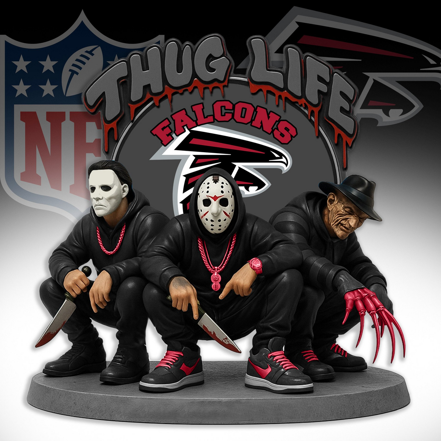 AF Thug Life Acrylic Plaque DDT CTND