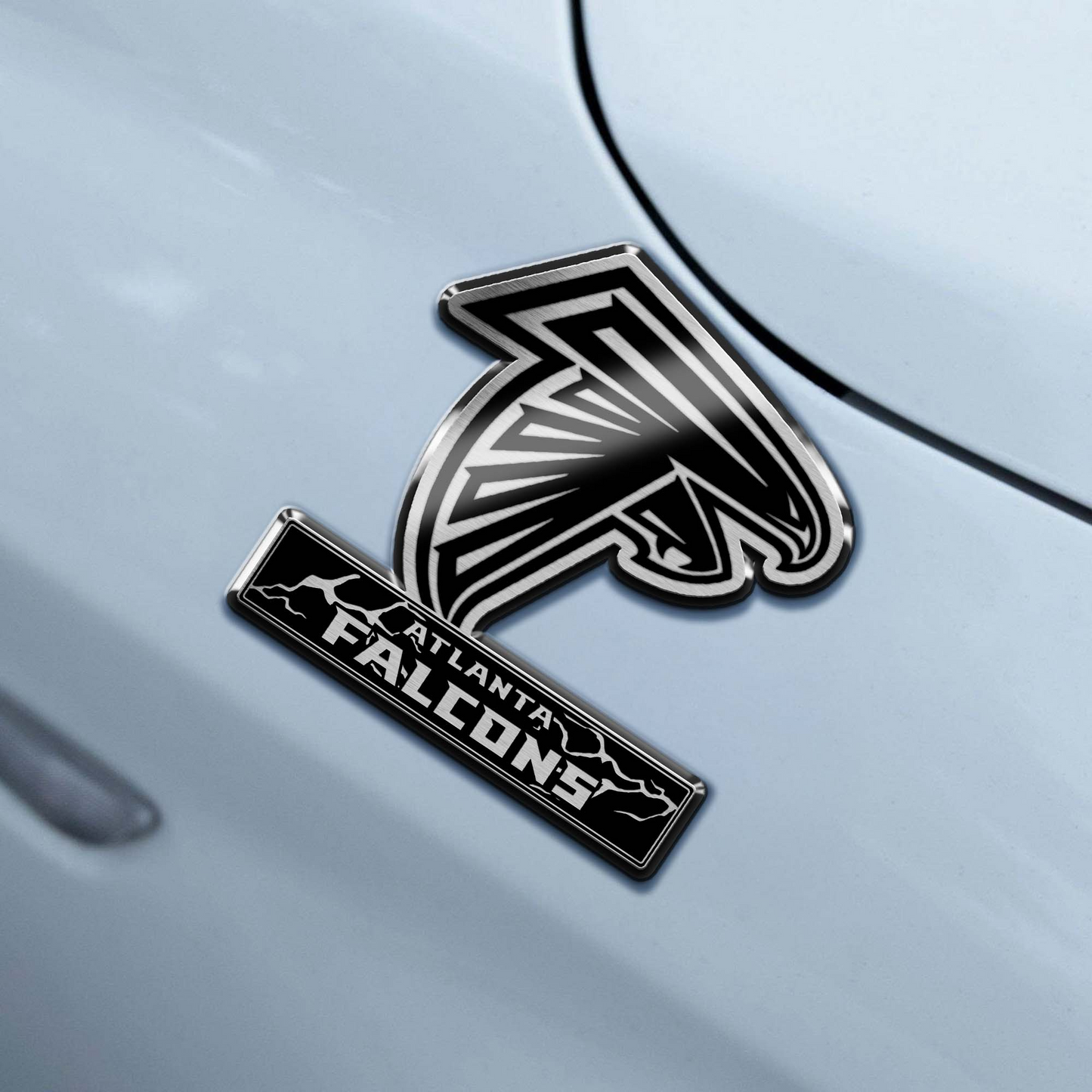 AF V2 Premium 3D Car Name Badge DDT CTND
