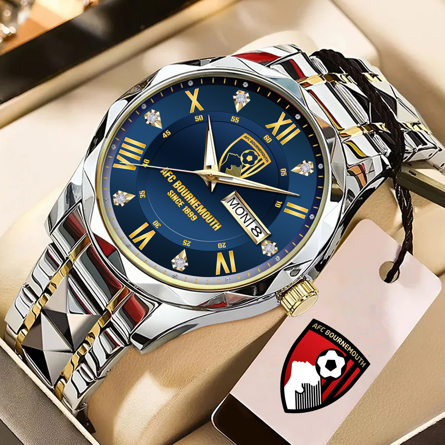 AFC Alloy Luxury Quartz Watch DATND TANTD