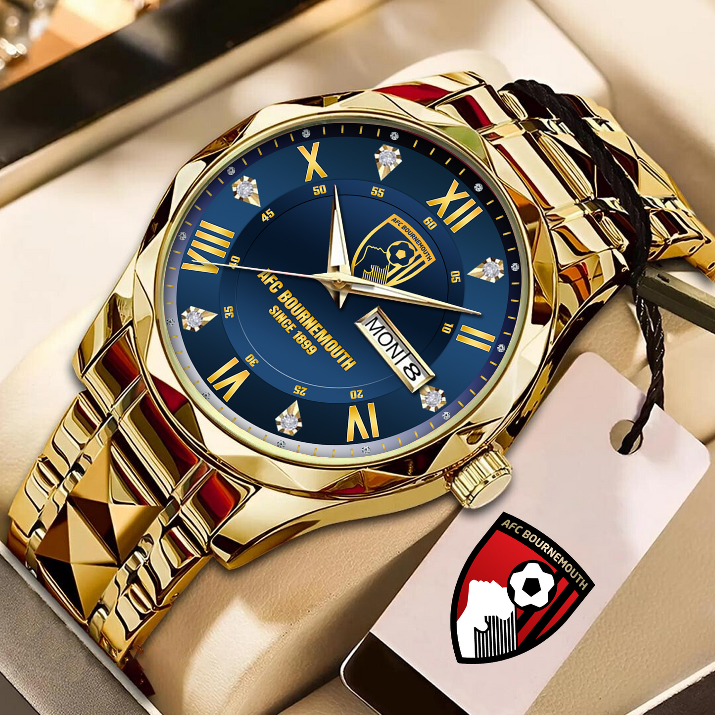 AFC Alloy Luxury Quartz Watch DATND TANTD