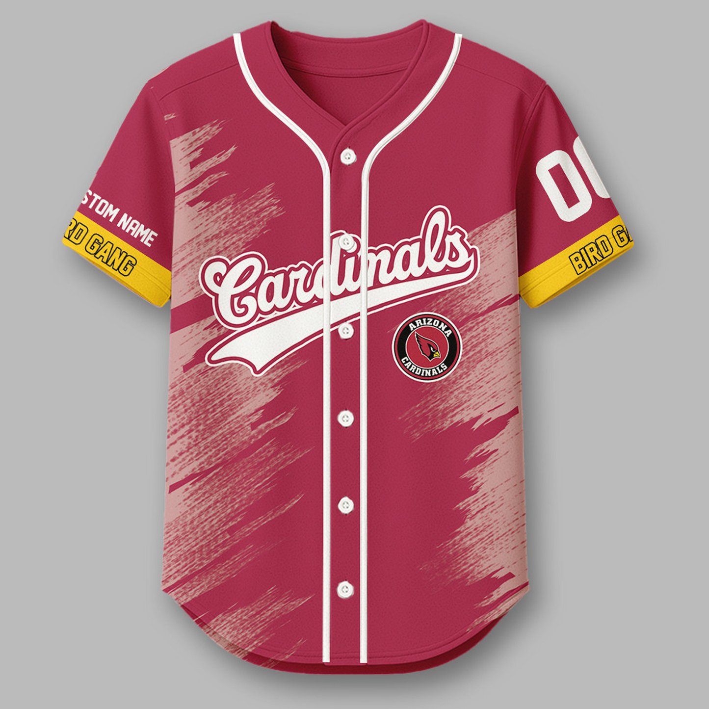 ARI x NFL Premium NFL Baseball Jersey DATND TANTD