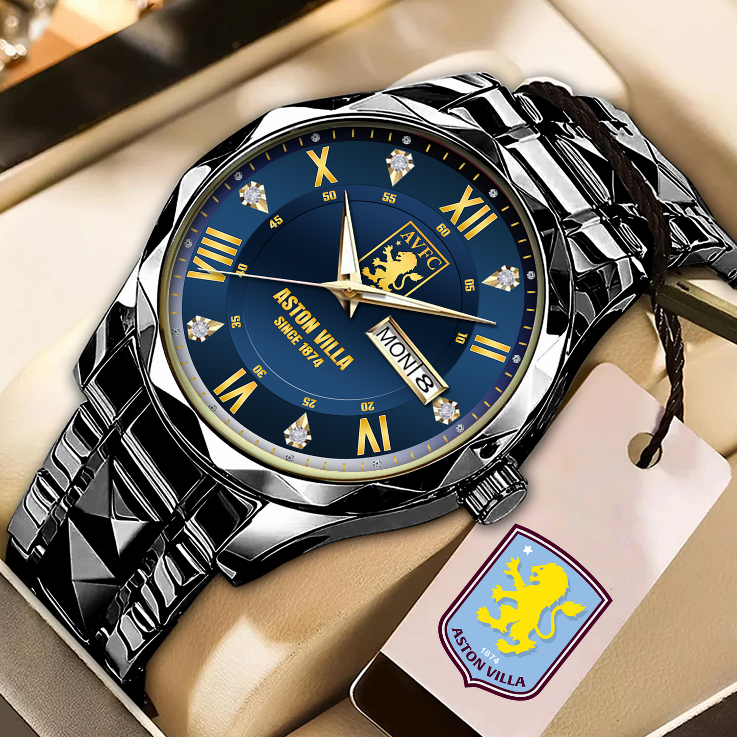 AST Alloy Luxury Quartz Watch DATND TANTD