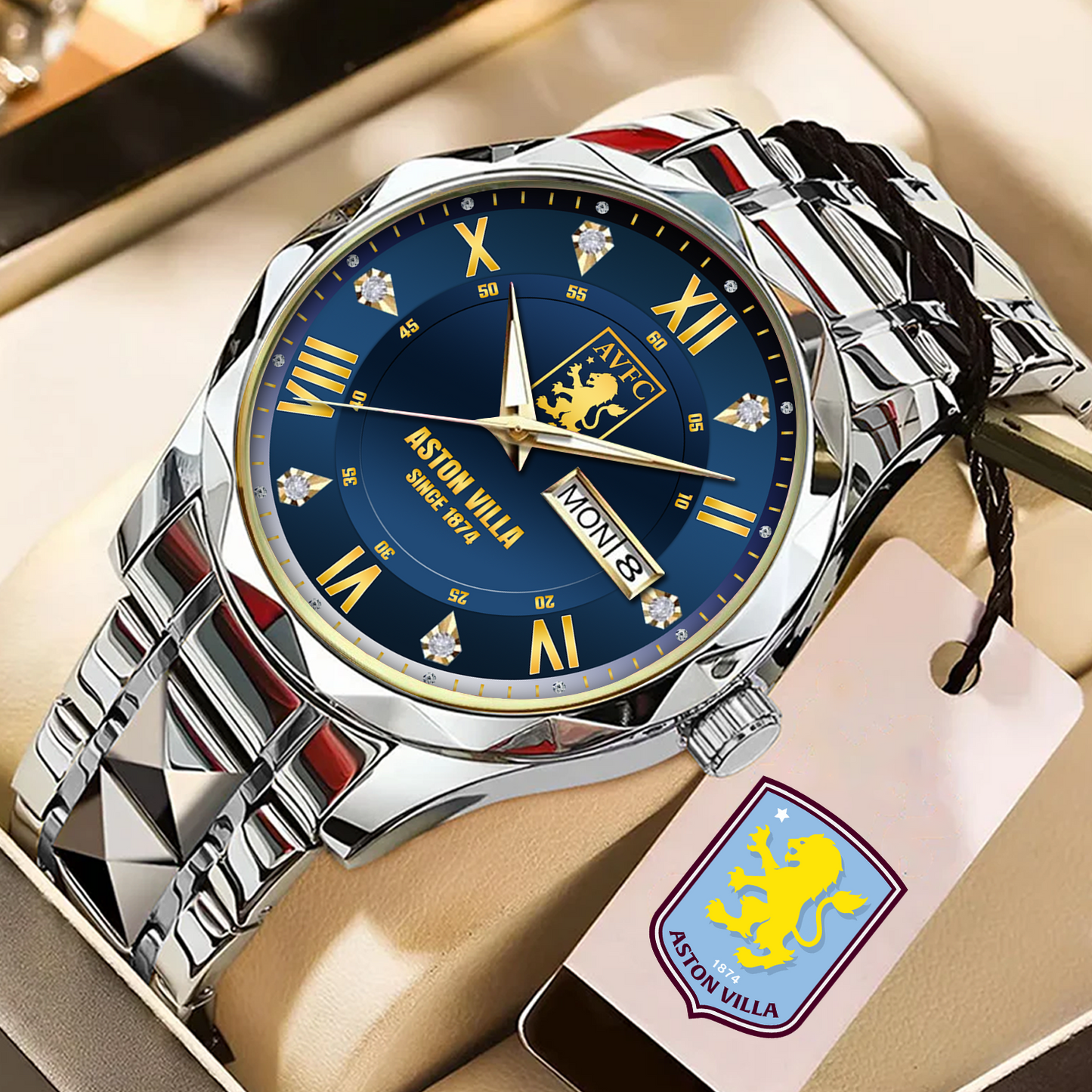AST Alloy Luxury Quartz Watch DATND TANTD