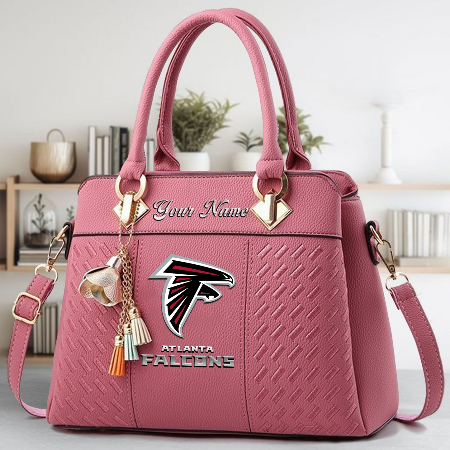 ATL x NFL Leather Bag DATND TANTD