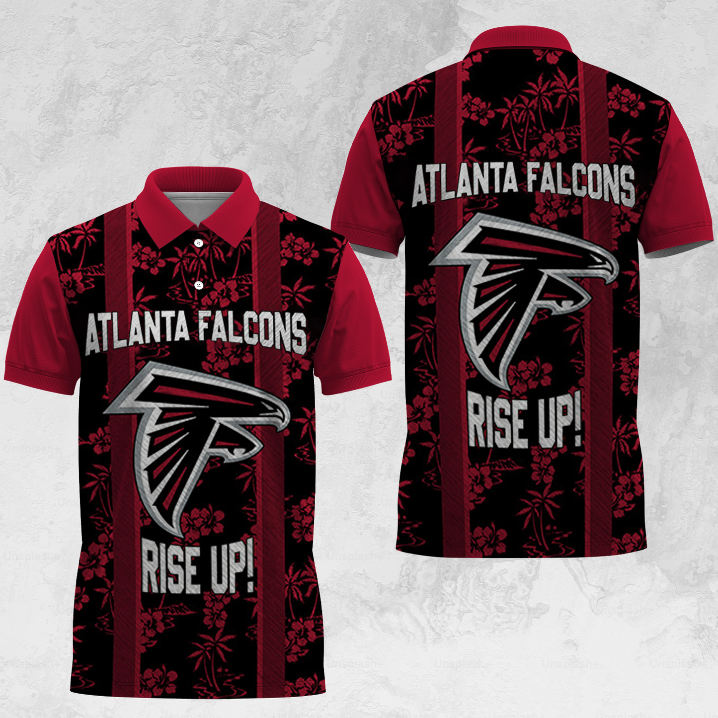 ATL x NFL Polo Shirt DATND TANTD