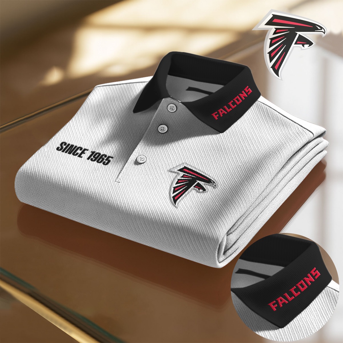 ATL x NFL Premium Polo Shirt DatND DVT