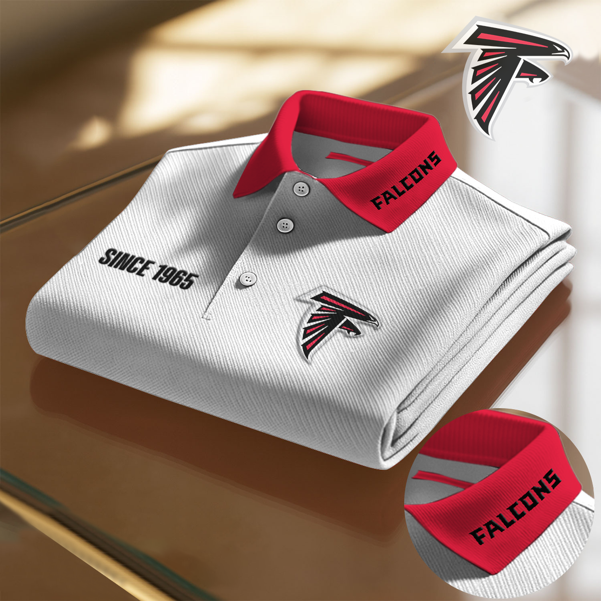 ATL x NFL Premium Polo Shirt DatND DVT