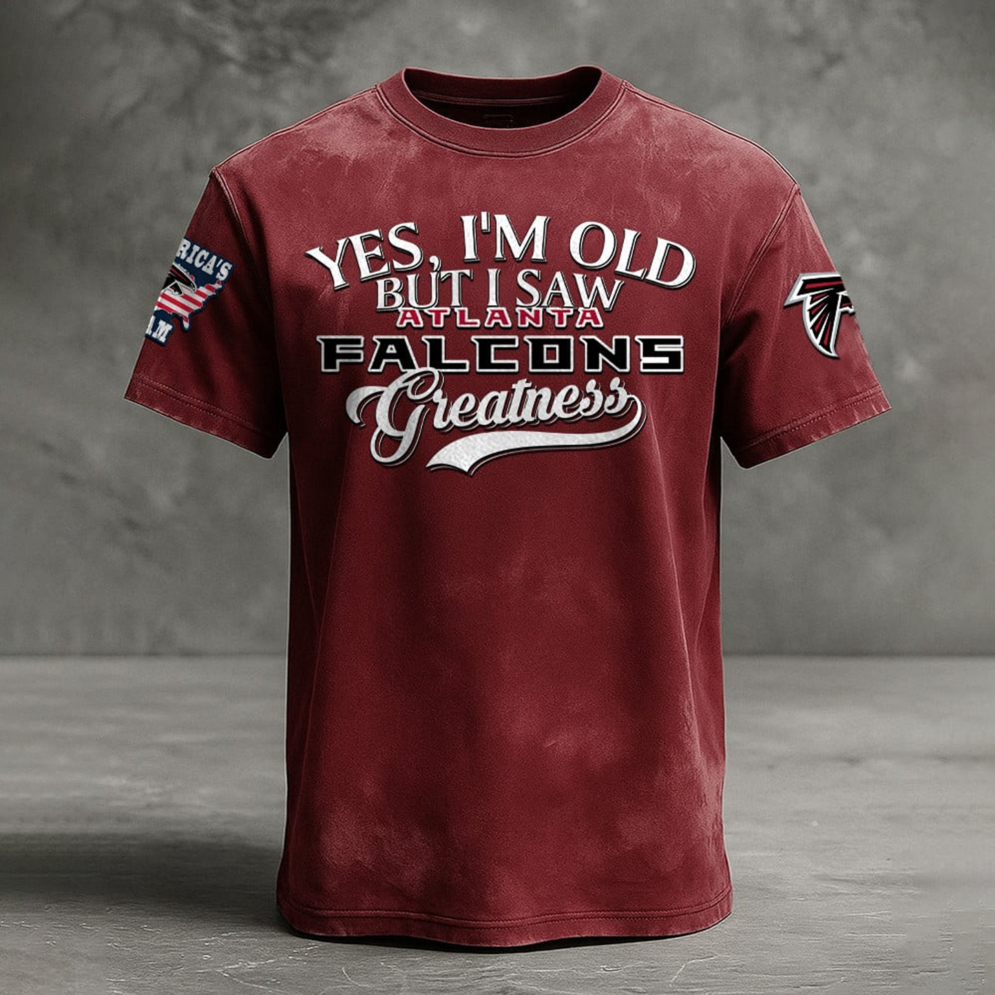 ATL X NFL Retro Style Shirt V1 NAK NHT