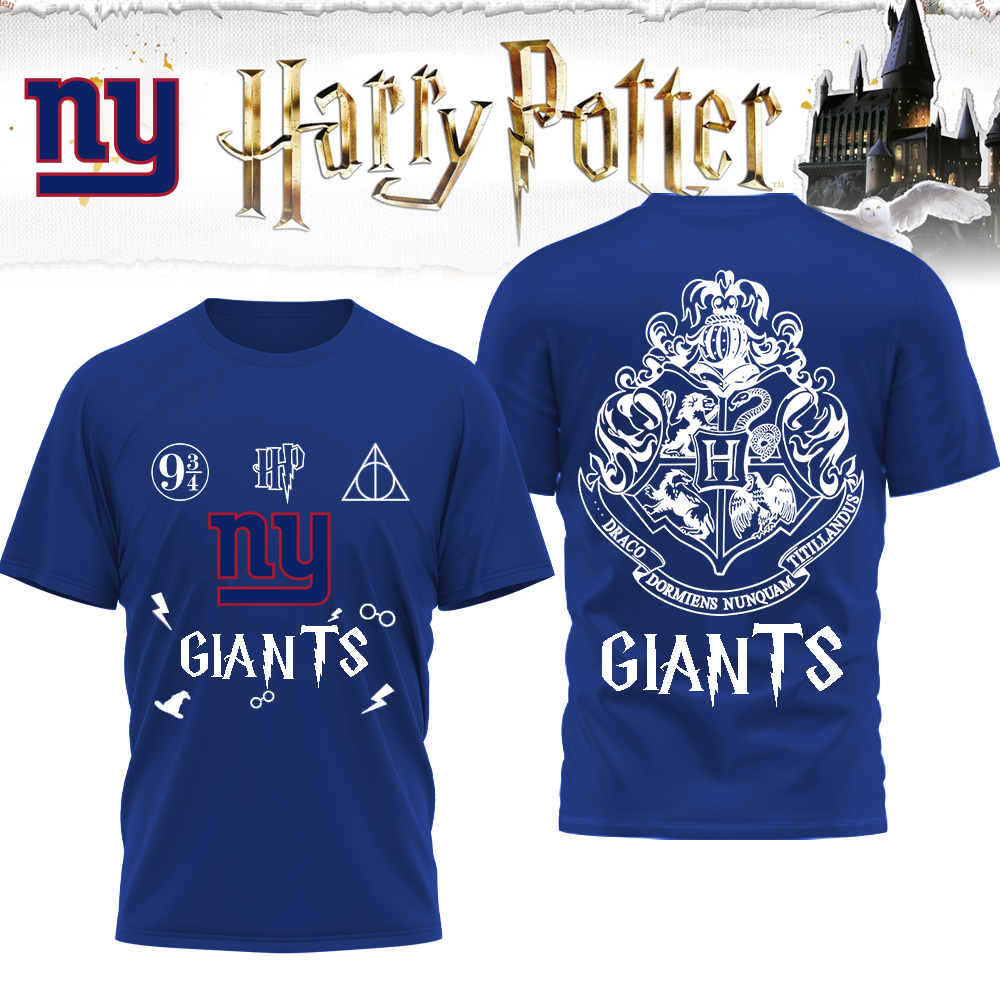 NYG Premium NFL x Harry Potter 3D Shirt DDT CTND
