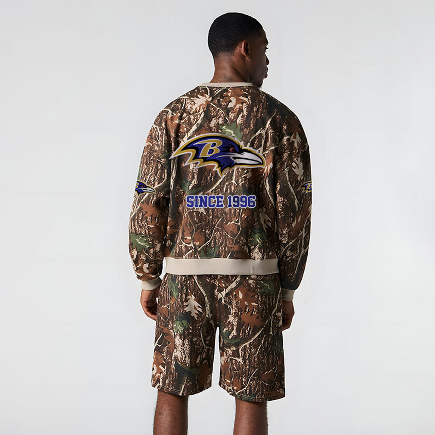 BAL x NFL Football Full Set Long Sweatshirt And Short Pants DATND TANTD