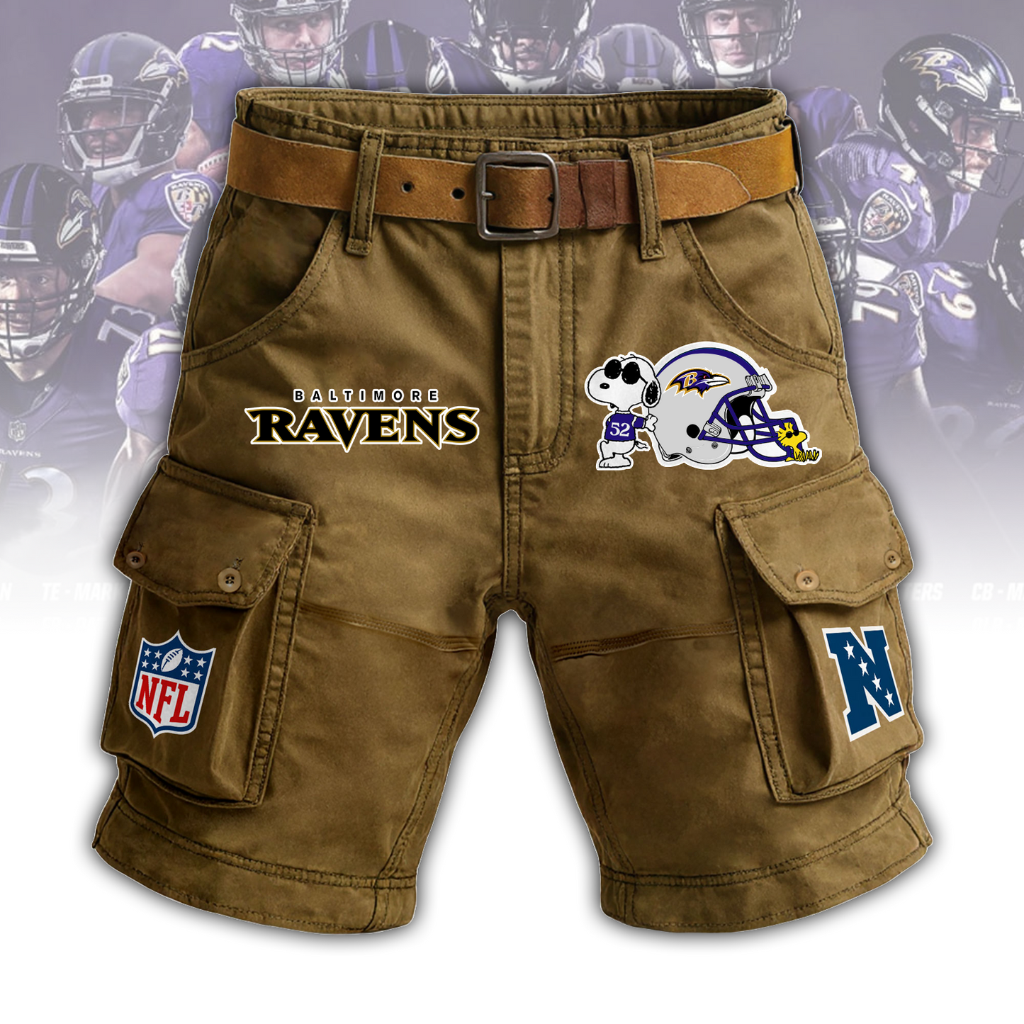 BAL x NFL Man Shorts
