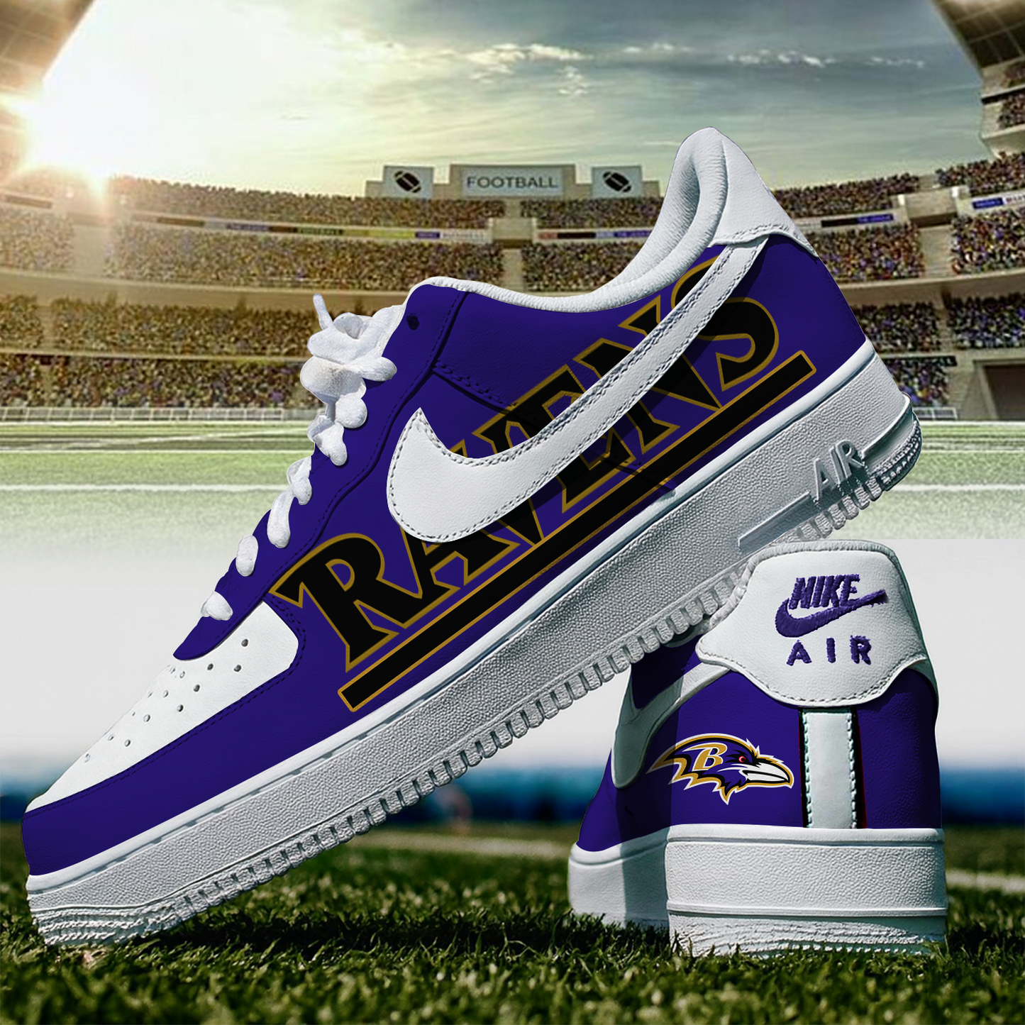 BAL x NFL PREMIUM AF1 SNEAKER V1 DATND TANTD