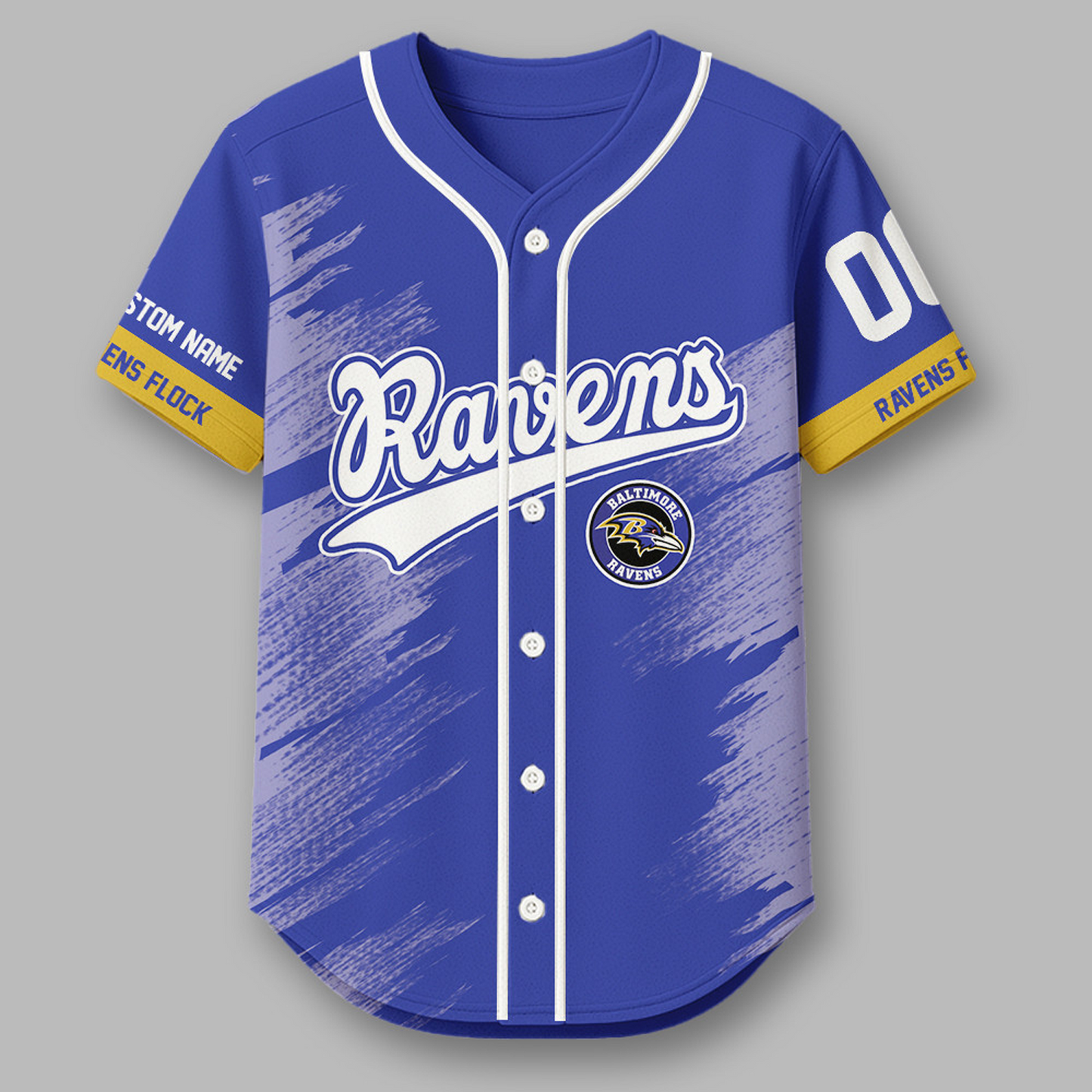 BAL x NFL Premium NFL Baseball Jersey DATND TANTD