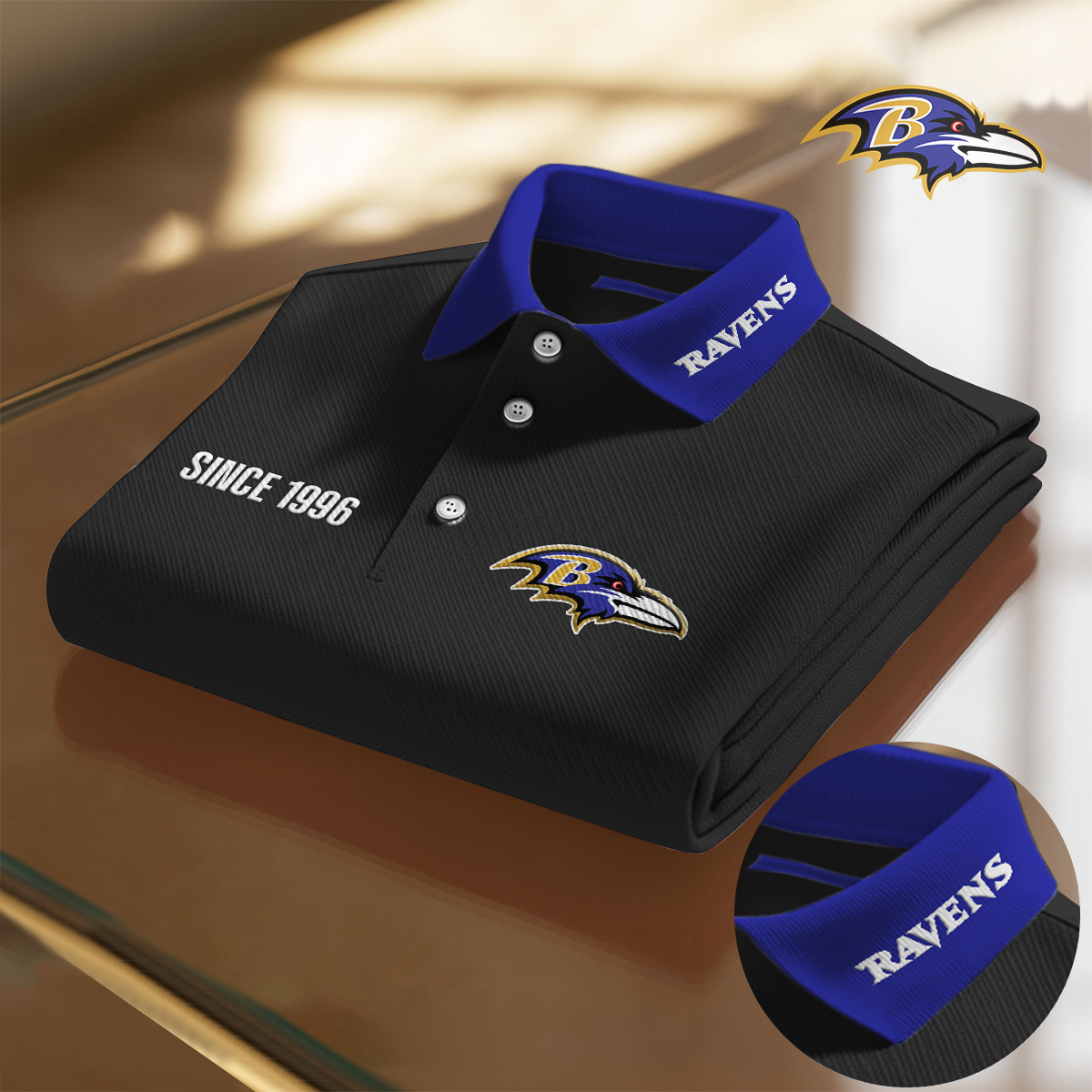 BAL x NFL Premium Polo Shirt DatND DVT