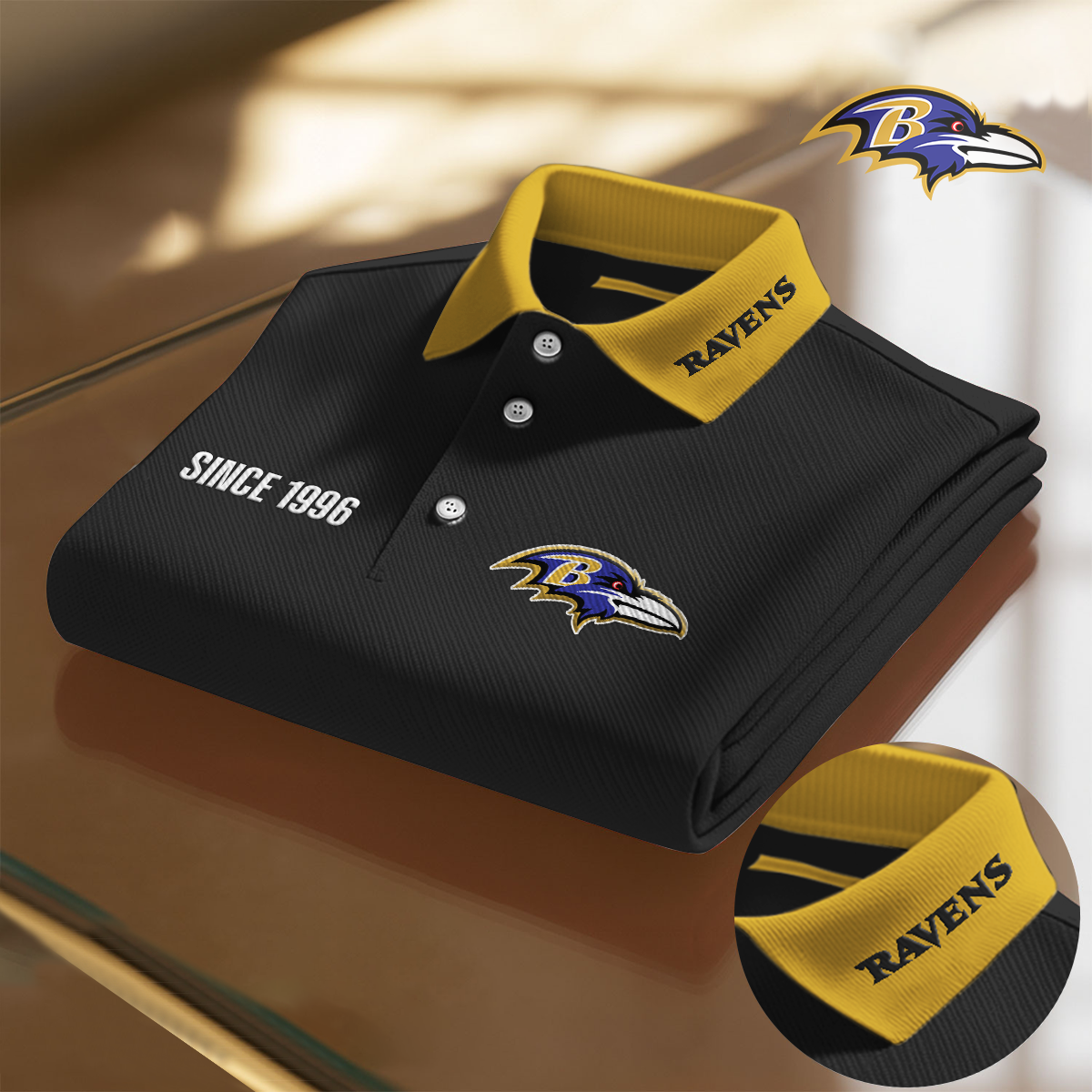BAL x NFL Premium Polo Shirt DatND DVT