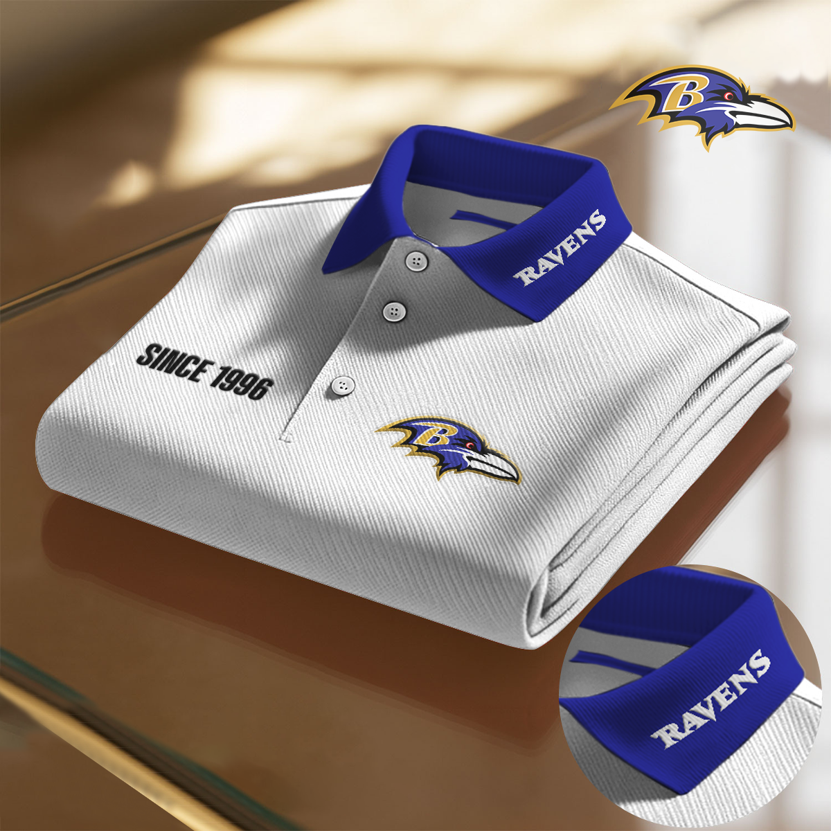 BAL x NFL Premium Polo Shirt DatND DVT