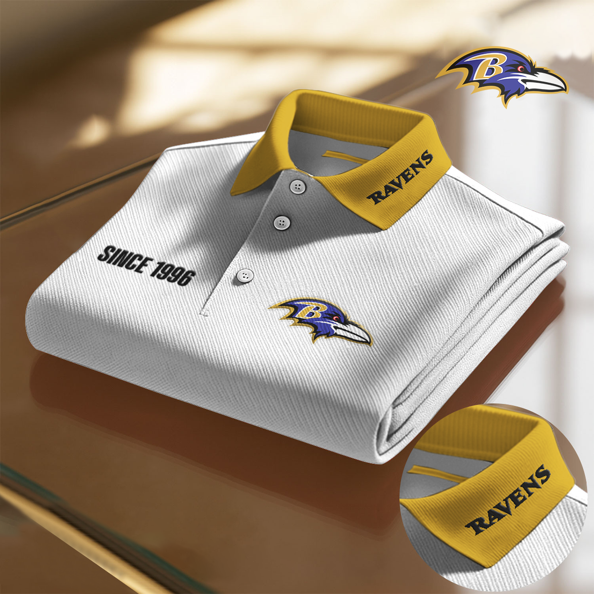 BAL x NFL Premium Polo Shirt DatND DVT
