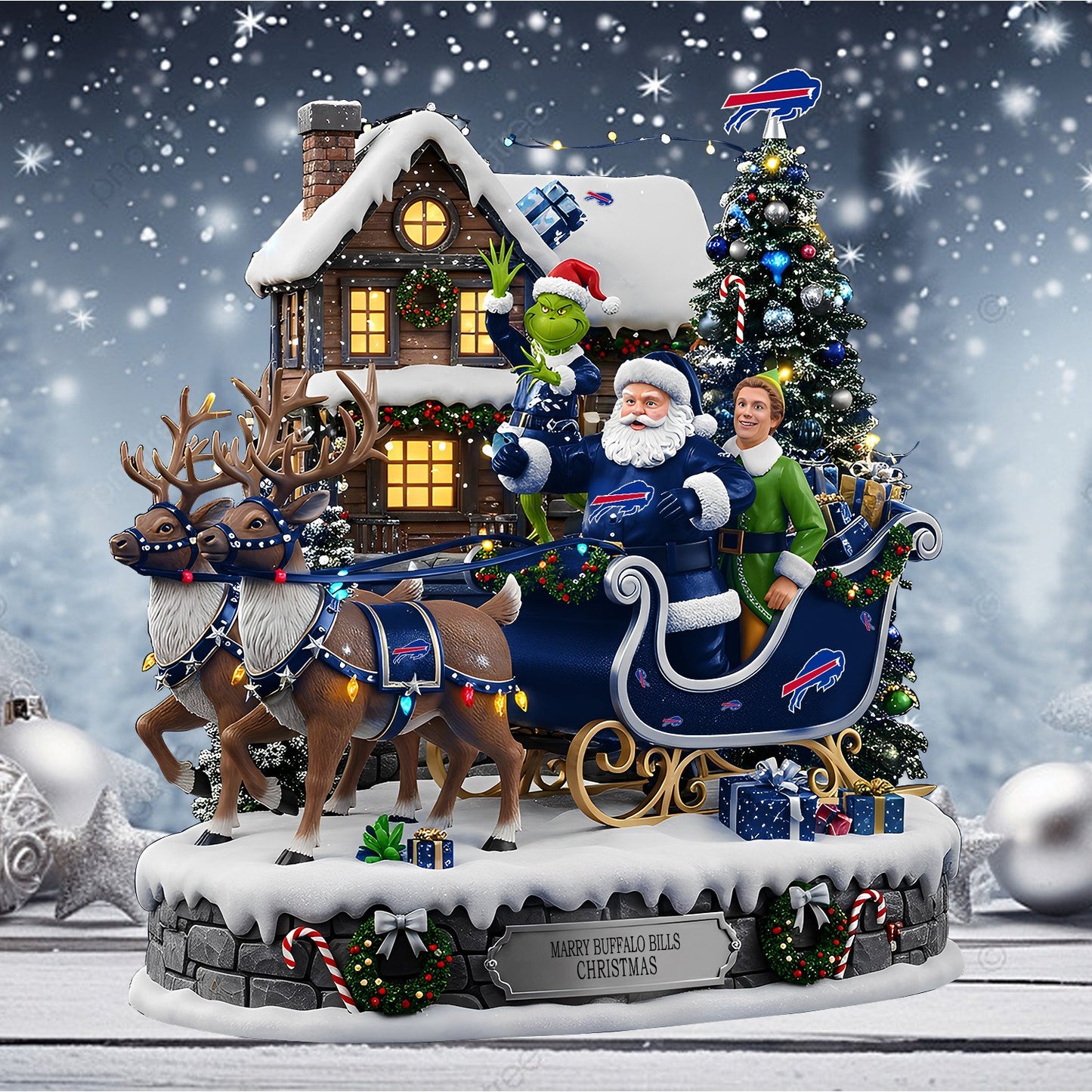 BB Acrylic Block - NFL Christmas Gift For Fans DDT CTND