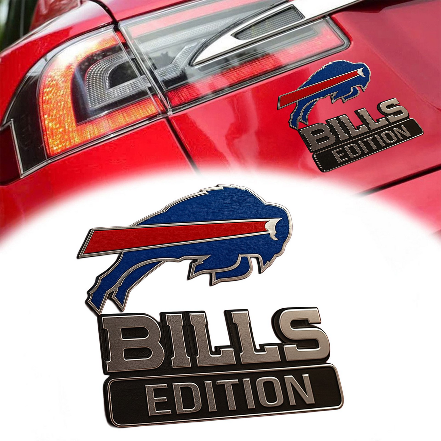 BB Premium 3D Car Name Badge DDT TTV