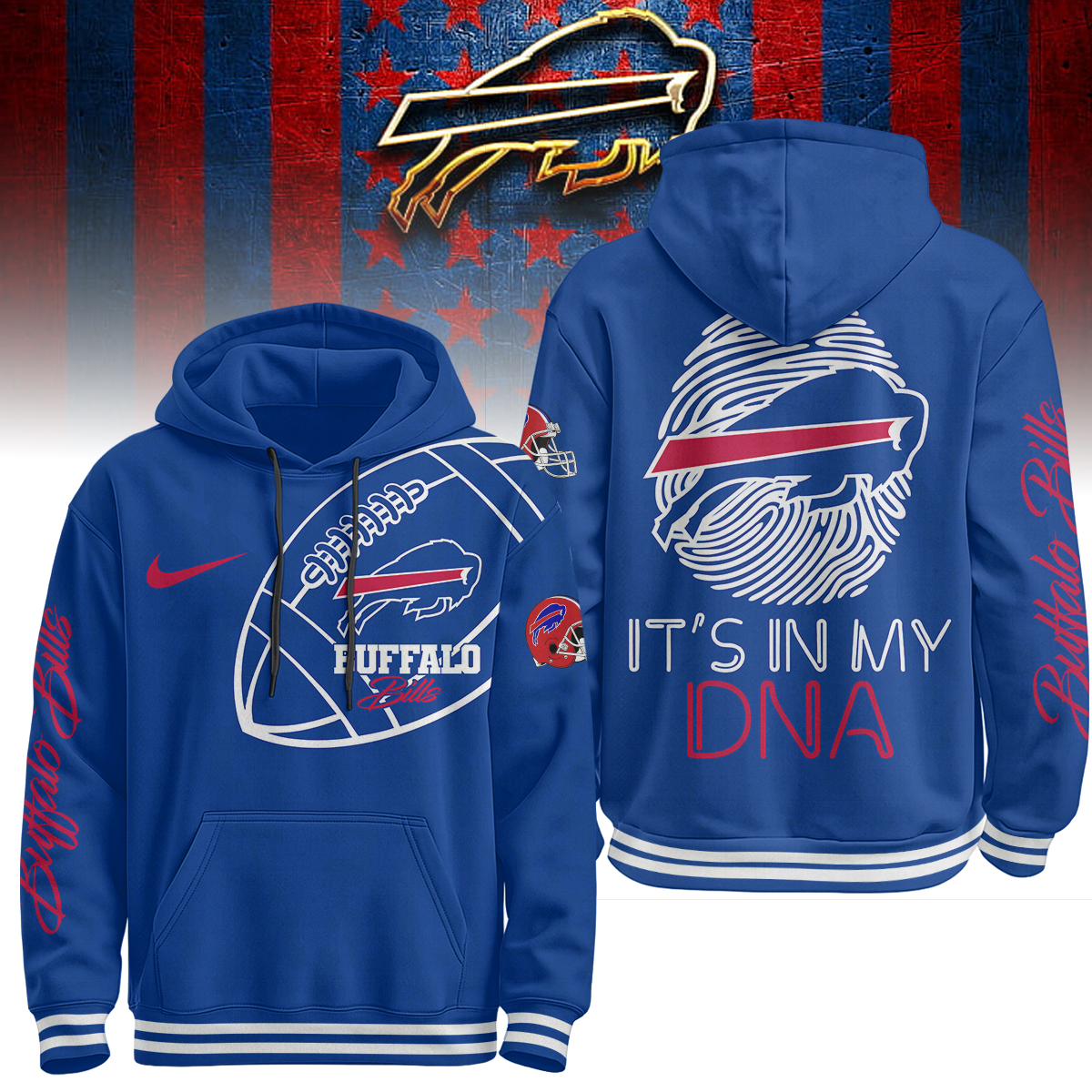 BB Premium NFL Its My DNA Hoodie DDT NTL