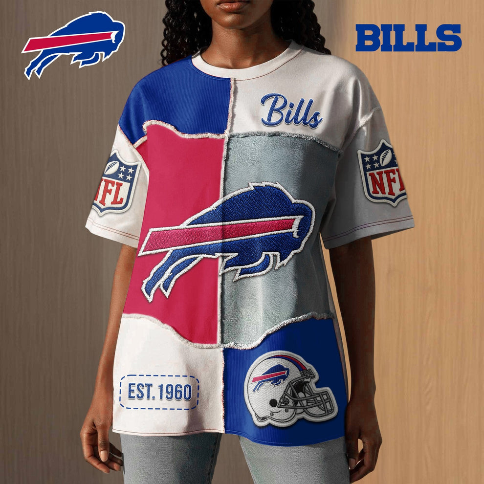 BB Premium NFL Patchwork Vintage T-Shirt DDT CTND