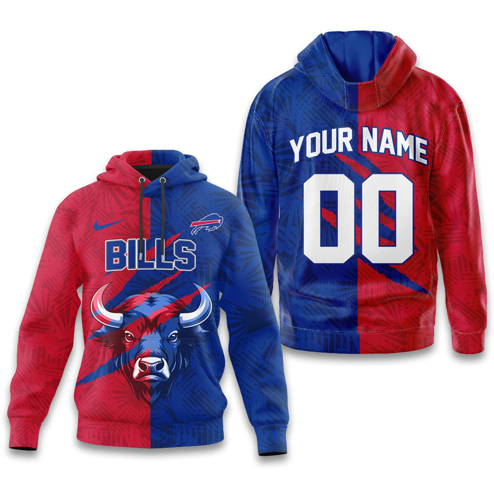 BB Premium NFL Split Color Hoodie DDT HLPHUONG