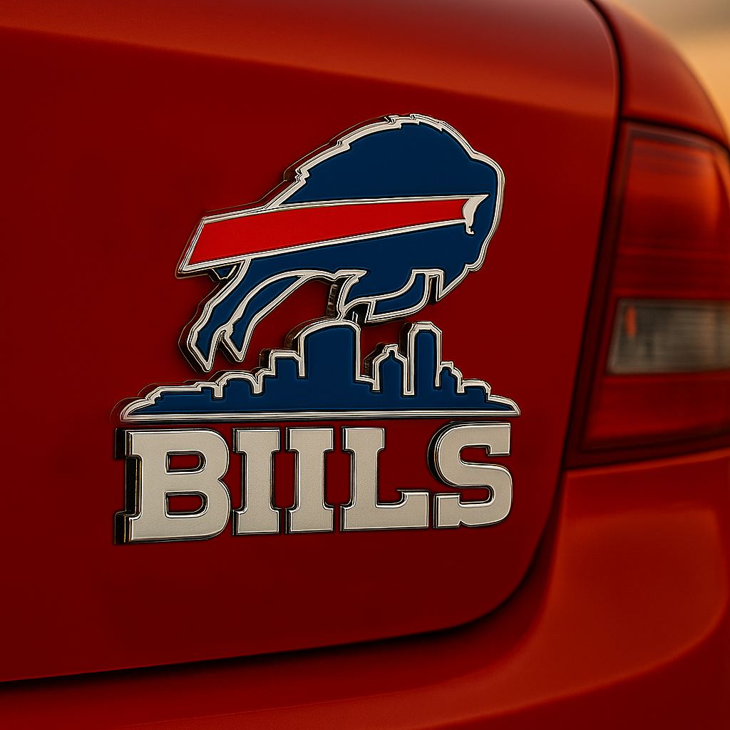 BB V2 Premium 3D Car Name Badge DDT TTV